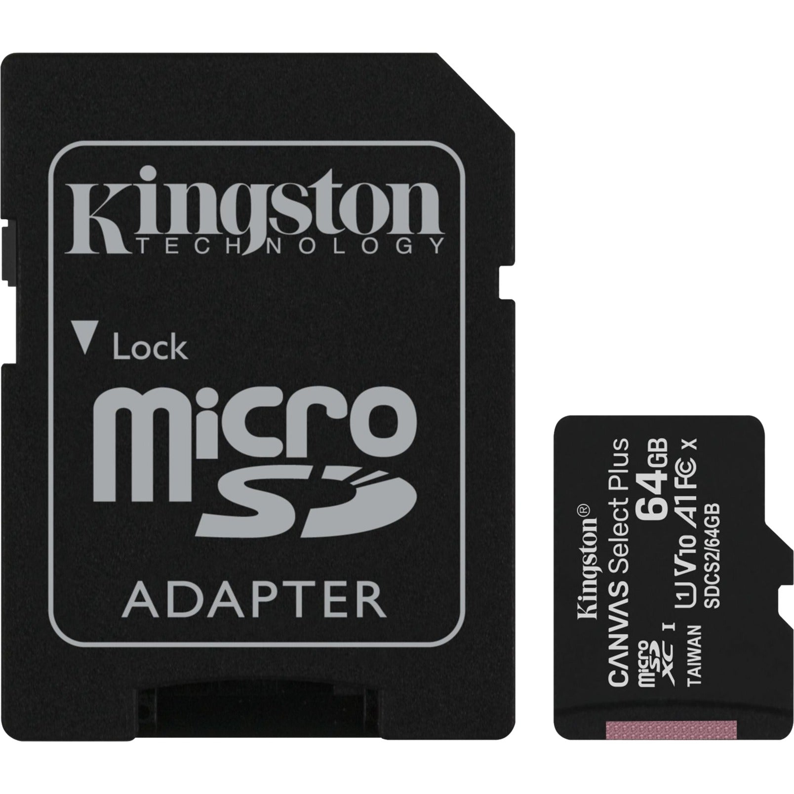 Kingston Canvas Select Plus microSD Card 64 GB