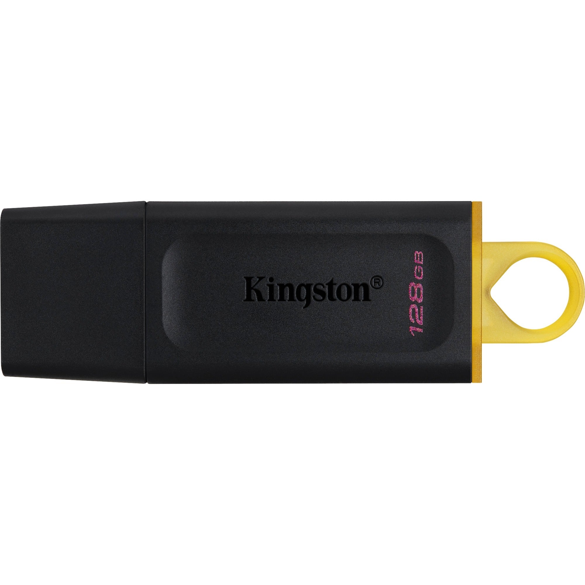 Kingston datatraveler exodia 128 gb usb-stick (zwart geel, dtx 128gb)