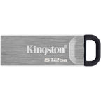Kingston datatraveler kyson 512 gb usb-stick (zilver, dtkn 512gb)