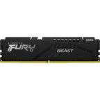 Kingston fury 16 gb ddr5-5200 (1x 16 gb) werkgeheugen (zwart, kf552c40bb-16, beast)