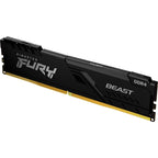 Kingston fury 32 gb ddr4-3200 werkgeheugen (zwart, kf432c16bb 32, beast, xmp 2.0)