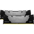 Kingston fury 32 gb ddr4-4000 kit werkgeheugen (zwart, kf440c19rb12k2 32, renegade, xmp 2.0)