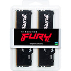 Kingston fury 32 gb ddr5-6000 (2x 16 gb) kit werkgeheugen (zwart, kf560c30bbeak2-32, beast rgb, xmp, expo)