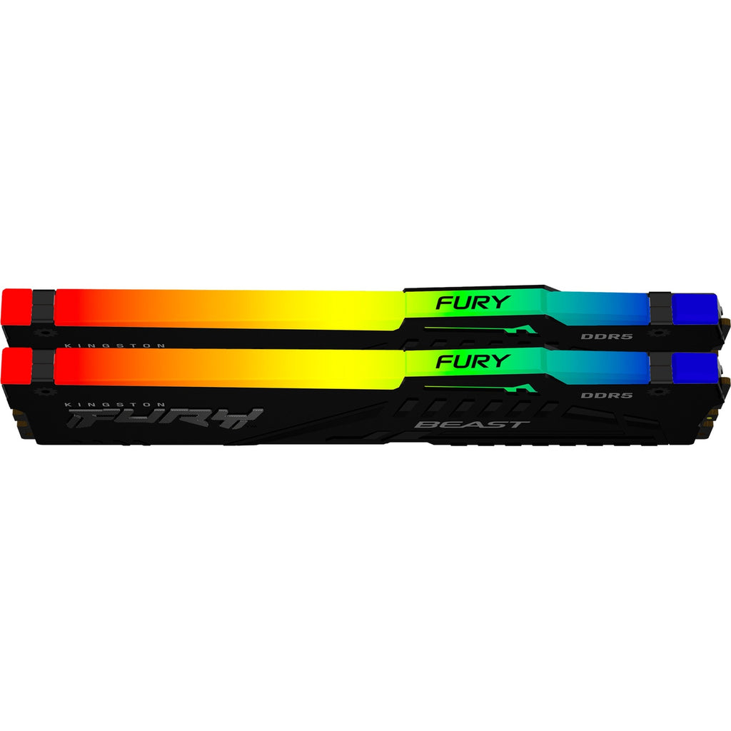 Kingston fury 64 gb ddr5-5200 kit werkgeheugen (kf552c40bbak2-64, beast rgb)