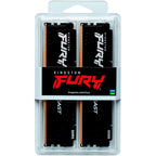Kingston fury 64 gb ddr5-6000 (2x 32 gb) kit werkgeheugen (zwart, kf560c30bbek2-64, beast, xmp, expo)