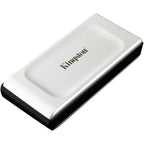 Kingston xs2000 portable 2 tb externe ssd (zilver zwart, sxs2000 2000g, usb-c 3.2 (20 gbit s))