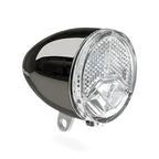 Axa koplamp 606 naafdynamo automaat dark chroom