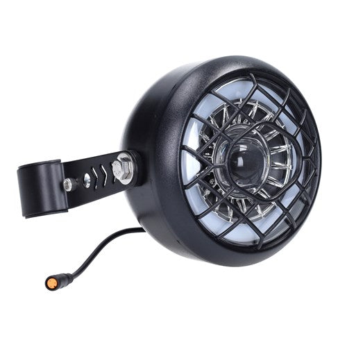 Fat - Fat Bike koplamp v8 / v20 3 polige stekker m/lampsteunen