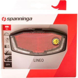 Spanninga feu arrière lineo xba batterie voiture 50/80mm