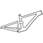 Lizard skins clear protective frame wrap - cable rub kit
