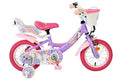 Volare unicorn kinderfiets - meisjes - 12 inch - paars