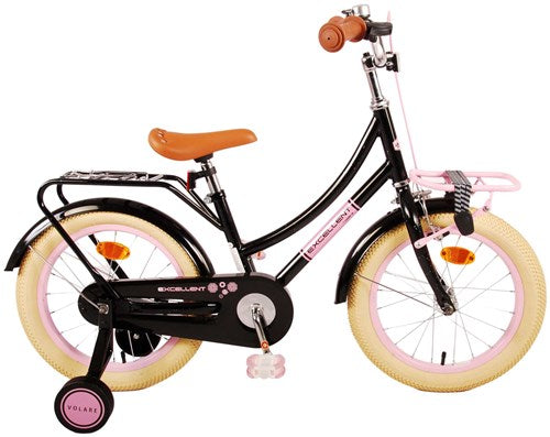 Volare - excellent kinderfiets - meisjes - 16 inch - zwart