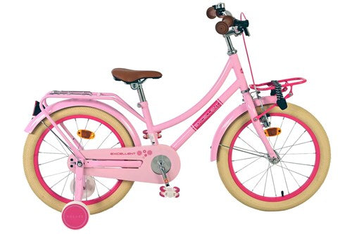 Volare - excellent kinderfiets - meisjes -18 inch - roze