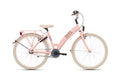 Bikefun bike fun 24 inch meisjesfiets 3v lots of love adobe roze