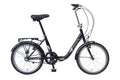 Exus - Exus Vouwfiets 20 inch n 3 dax zwart