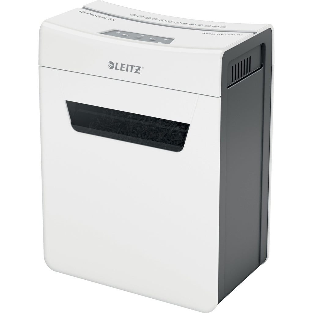 Leitz papiervernietiger iq protect premium 8x