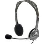 Headset logitech 981-000593 grijs