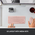 Logitech K380 for Mac Multi-Device Bluetooth Keyboard Roz