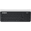 Logitech k780 multi device draadloos toetsenbord (eu lay-out (qwerty), bluetooth)