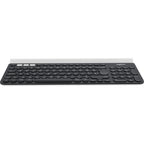 Logitech k780 multi device draadloos toetsenbord (eu lay-out (qwerty), bluetooth)