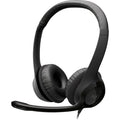 Headset logitec h390 usb zwart