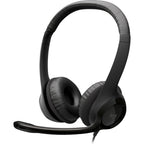 Headset logitec h390 usb zwart