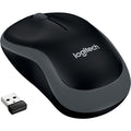 Muis logitech m185 draadloos grijs