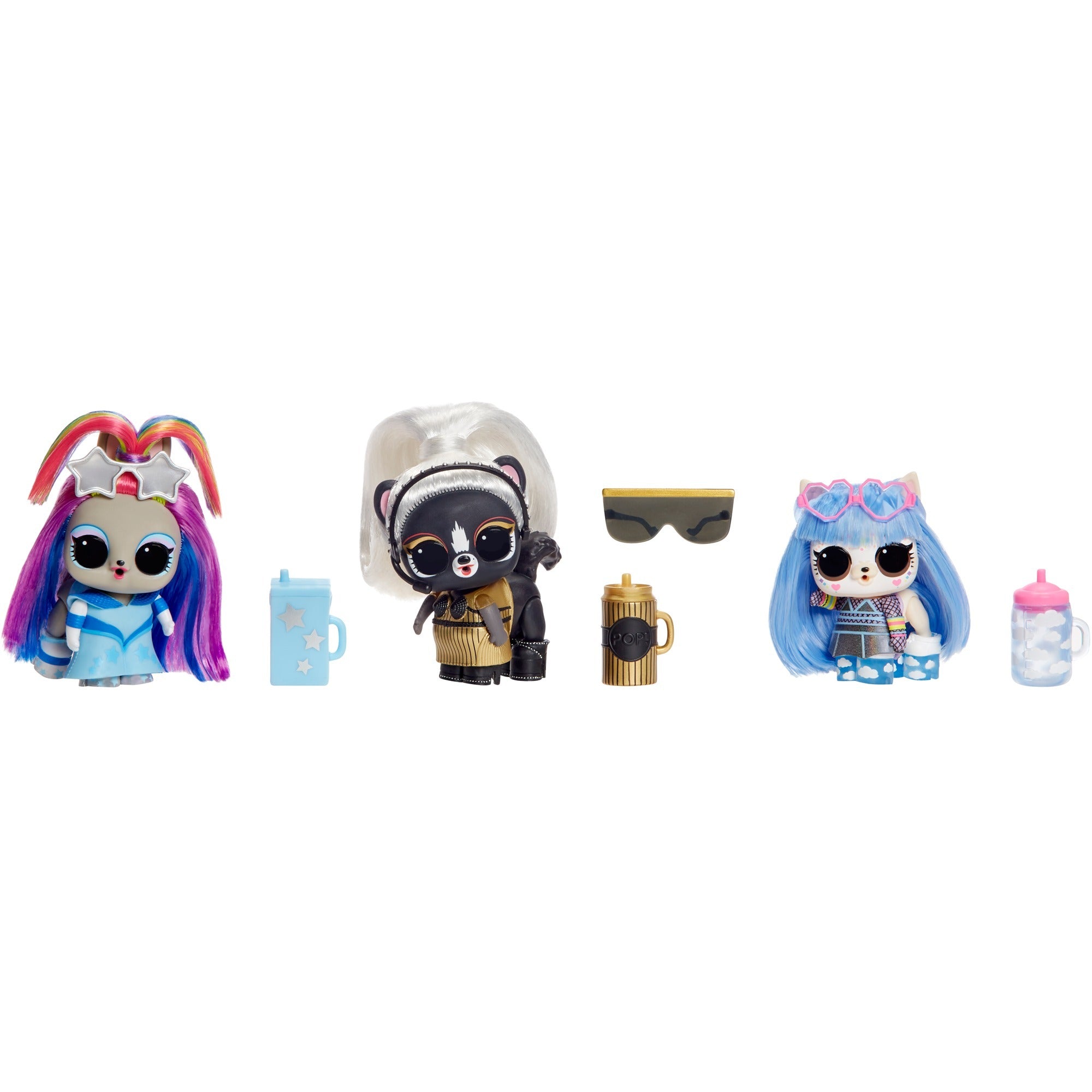 Mga entertainment l.o.l. surprise! - hair hair hair pets pop (assortiment product)