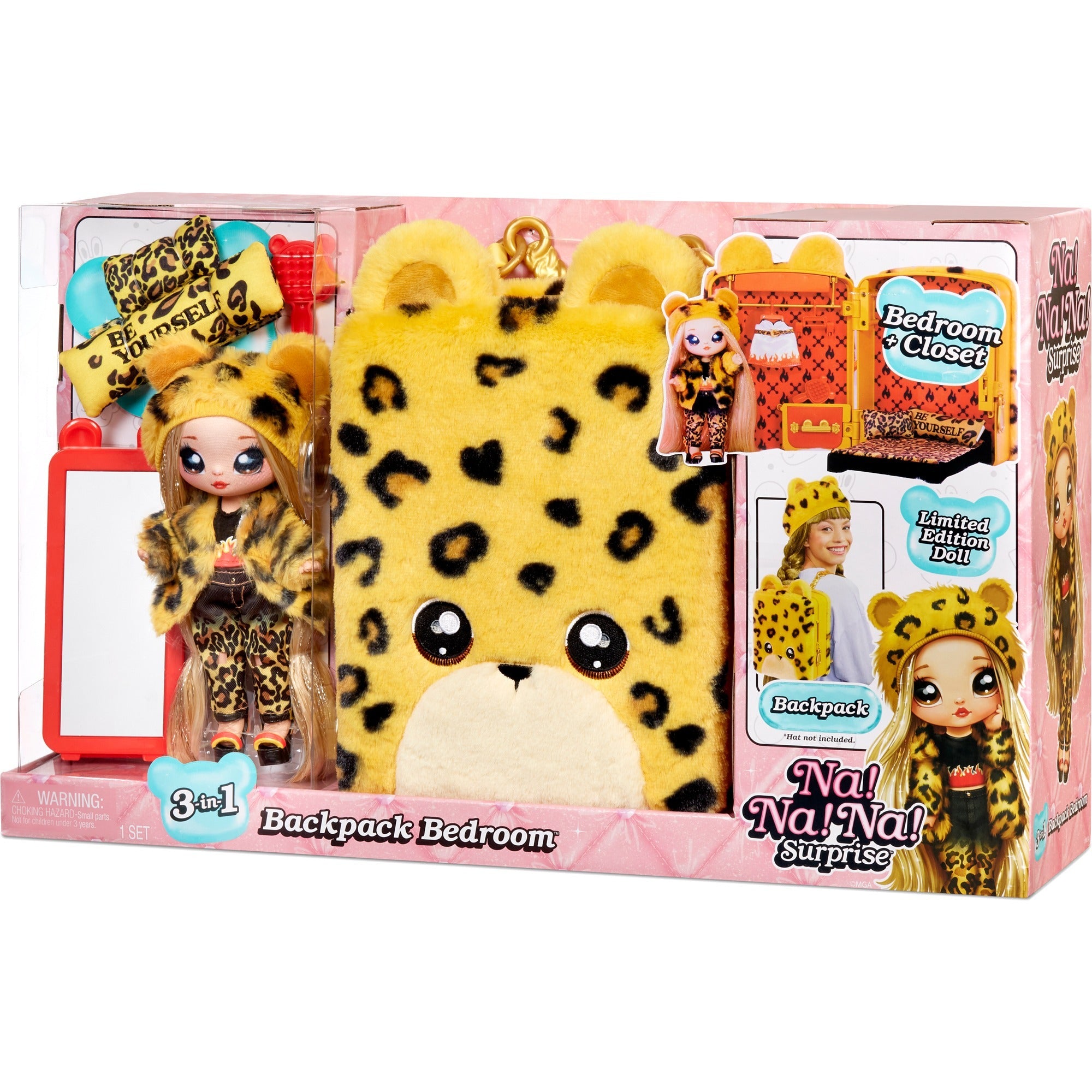MGA Entertainment Na! Na! Na! Surprise 3-in-1 Backpack Bedroom Serie