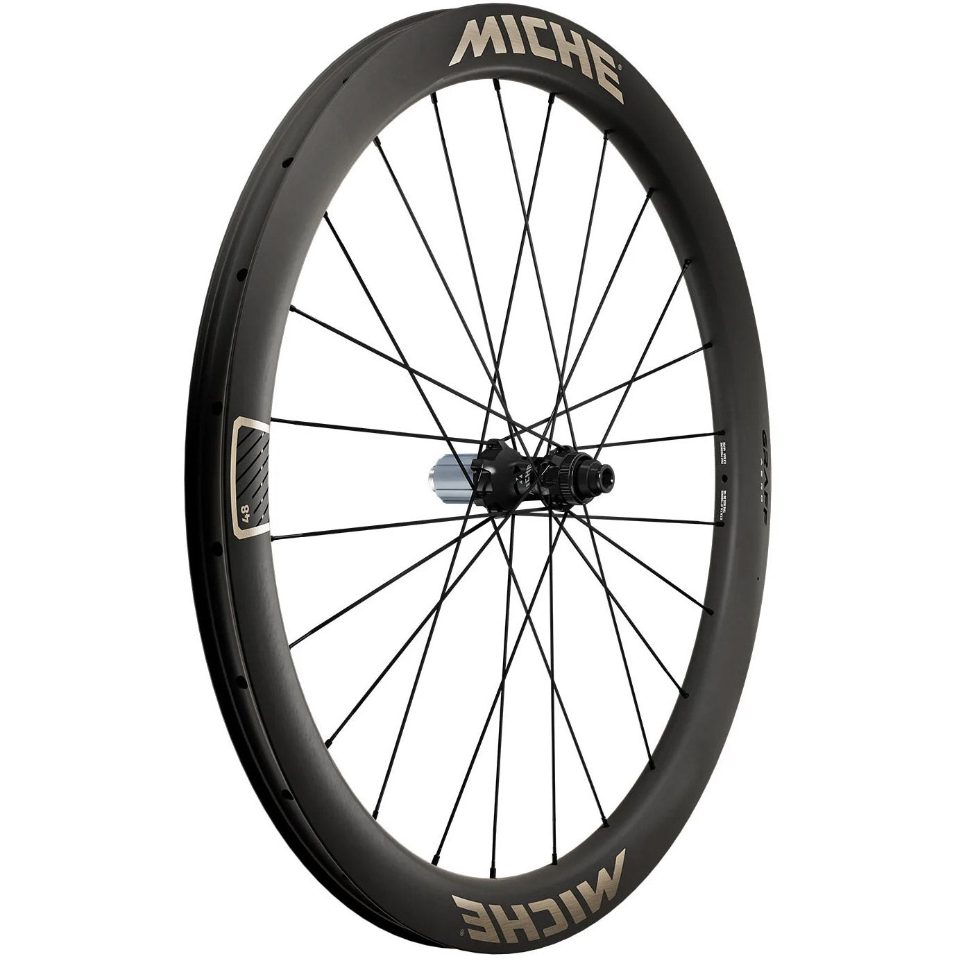 Miche wheel sets graff48 aero black ms 12f.tub.