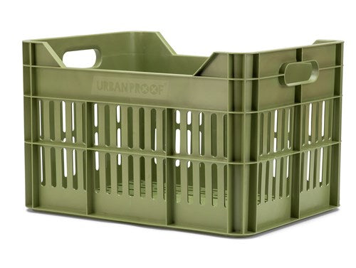 UrbanProof - UrbanProof krat 30l groen olive green 40x30x25
