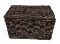 Bakkersmand bruin medium 40x26x25 met deksel