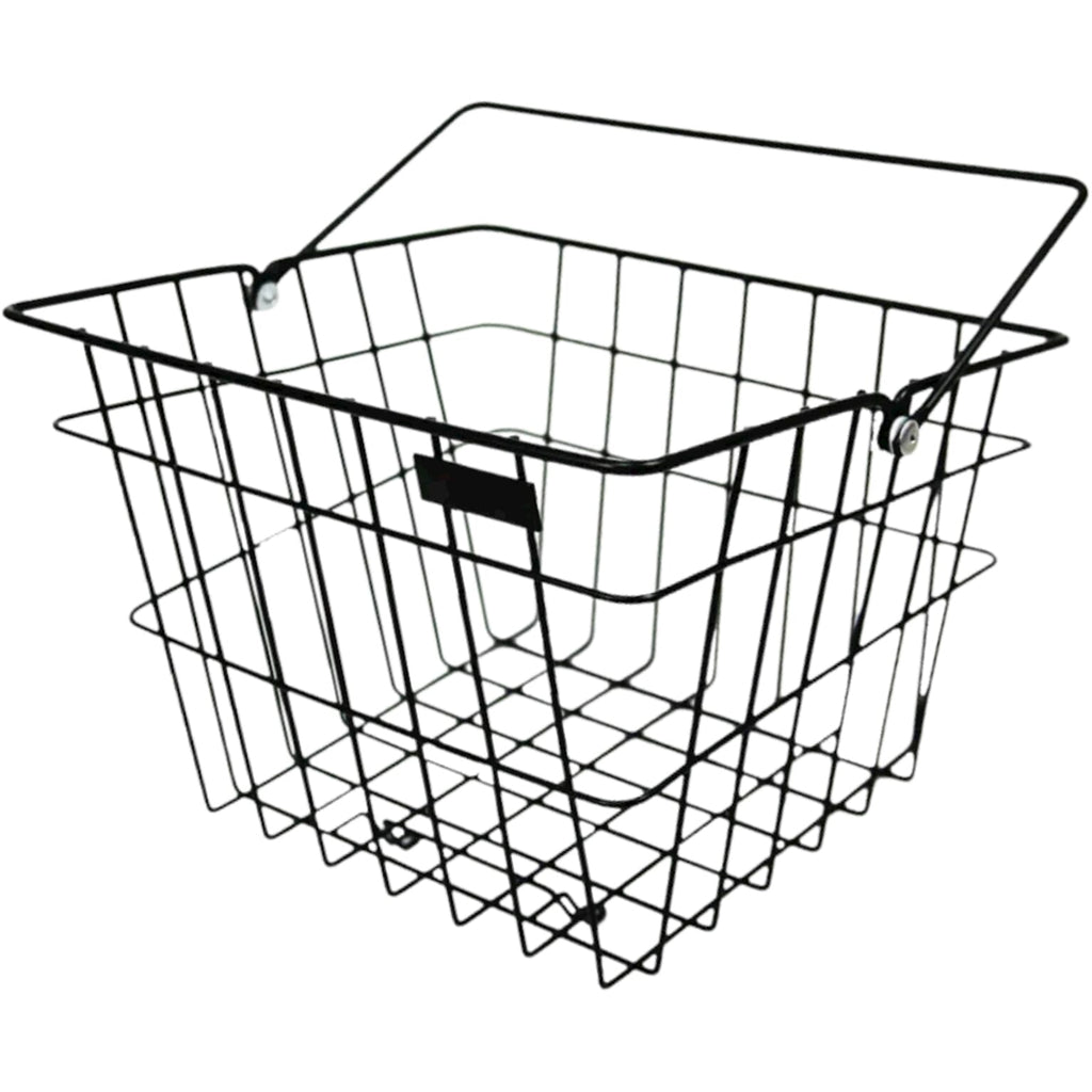 Panier vintage Steco (helma) noir