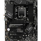 Msi pro b760-p wifi ddr4 socket 1700 moederbord (raid, 2.5 gb-lan, wifi, bt, sound, atx)