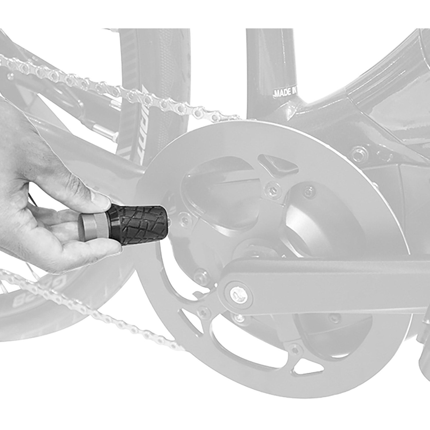Messingschlager m-wave vrijloop­blokkering middenmotor super b tb-cr31