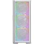 Montech sky two gx midi tower behuizing (wit | 2x usb-a | 1x usb-c | window)