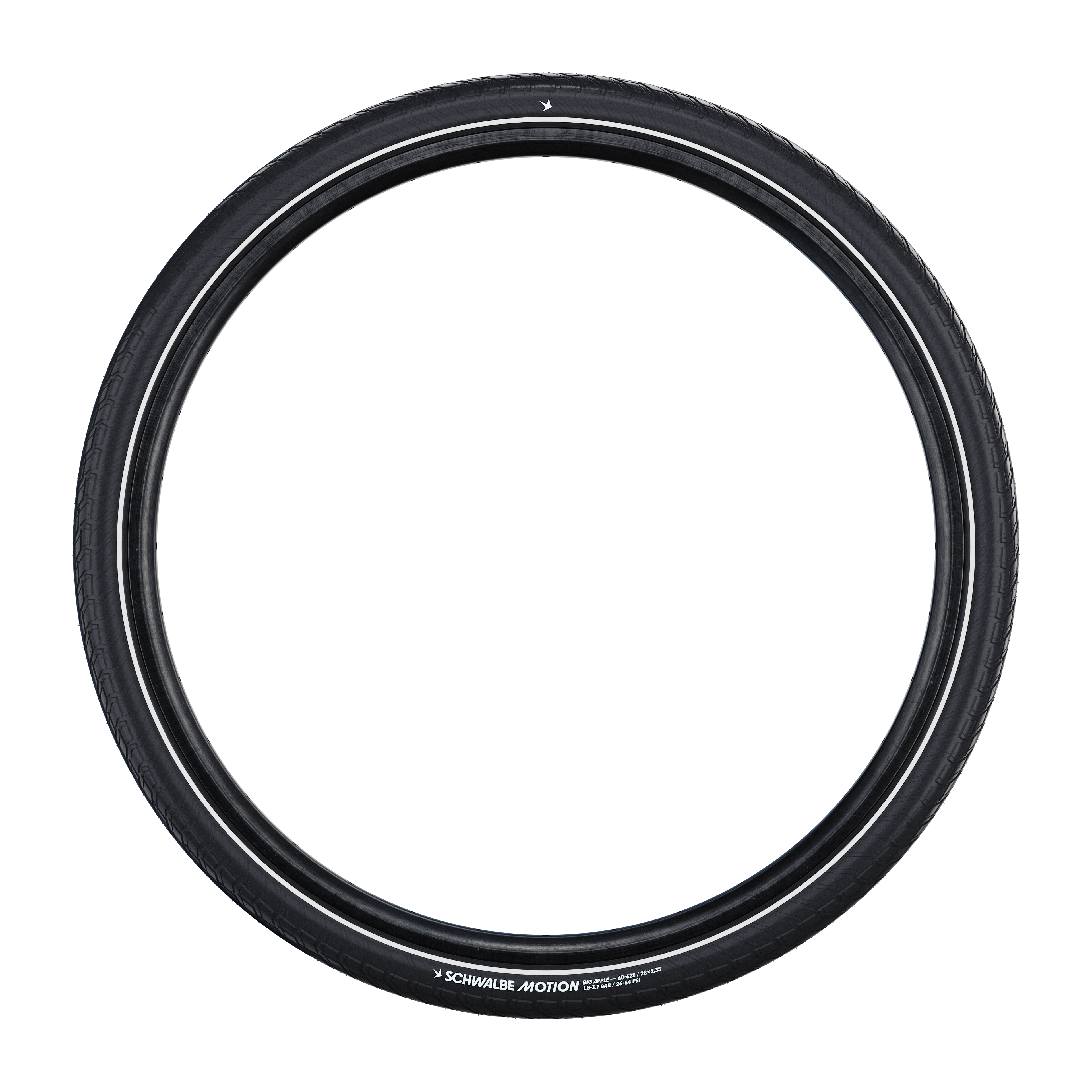 Schwalbe Benelux B.V. - Benelux B.V. draadband motion big apple 50-305 +r zwart