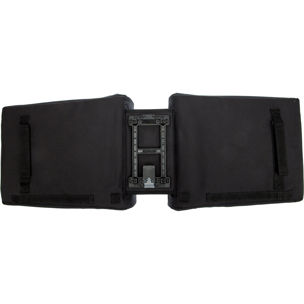 Newlooxs new looxs dubbele tas tulum mik 2.0 32l rpet zwart