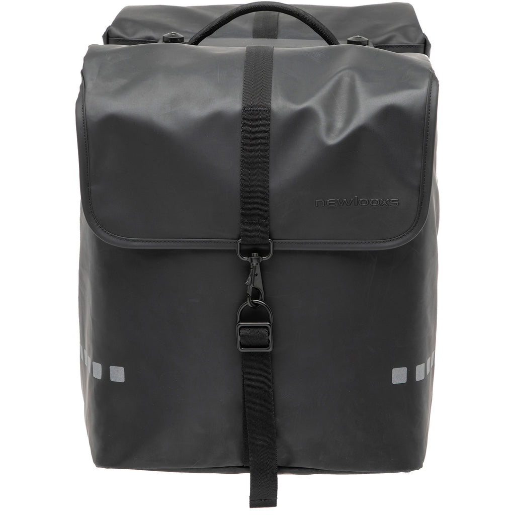 Newlooxs new looxs dubbele tas odense mik 2.0 39l polyester zwart
