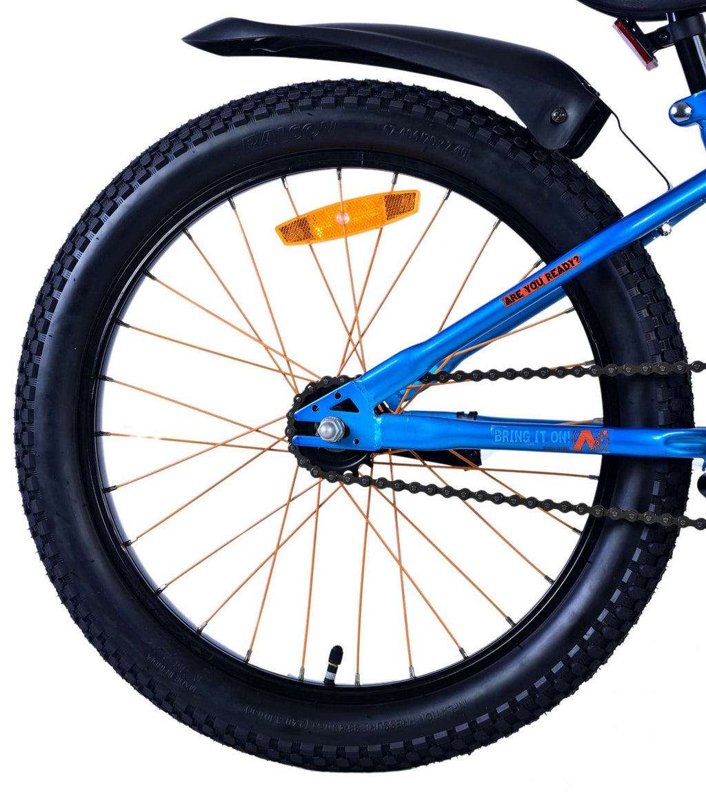 Spider-Man - Kinderfiets - Jongens - 20 inch - Mat Zwart - 2 Handremmen