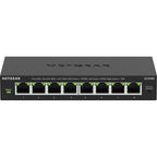Netgear 8-poorts gigabit ethernet plus-switch (gs308ev4) (zwart, unmanaged)