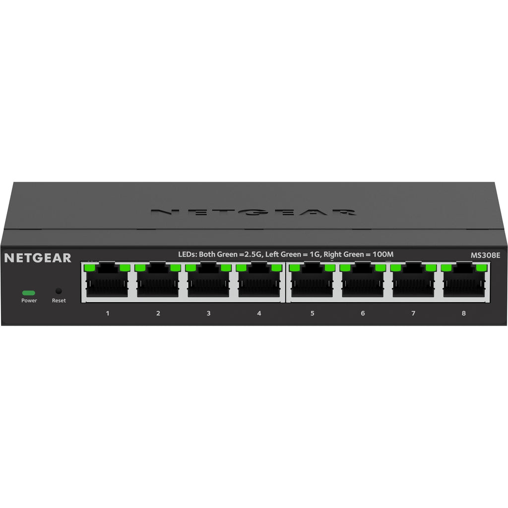 Netgear 8-port 2.5g multi-gigbit ethernet plus switch (ms