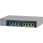 Netgear 8-port multi-gigabit (2.5g) ultra60 poe++ ethernet plus switch ms108eup (grijs)