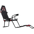 Next level racing f-gt lite foldable racing simulator (zwart rood)