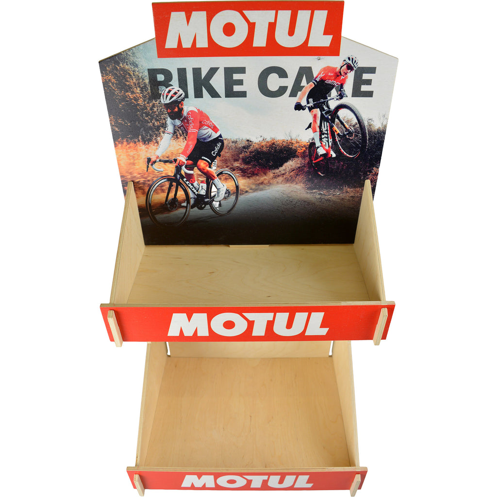 Schwalbe - Motul counterdisplay hout (leeg)