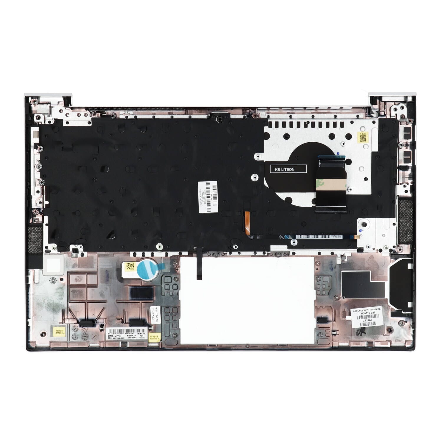 Ty - Ty Hp laptop toetsenbord qwer us + top cover