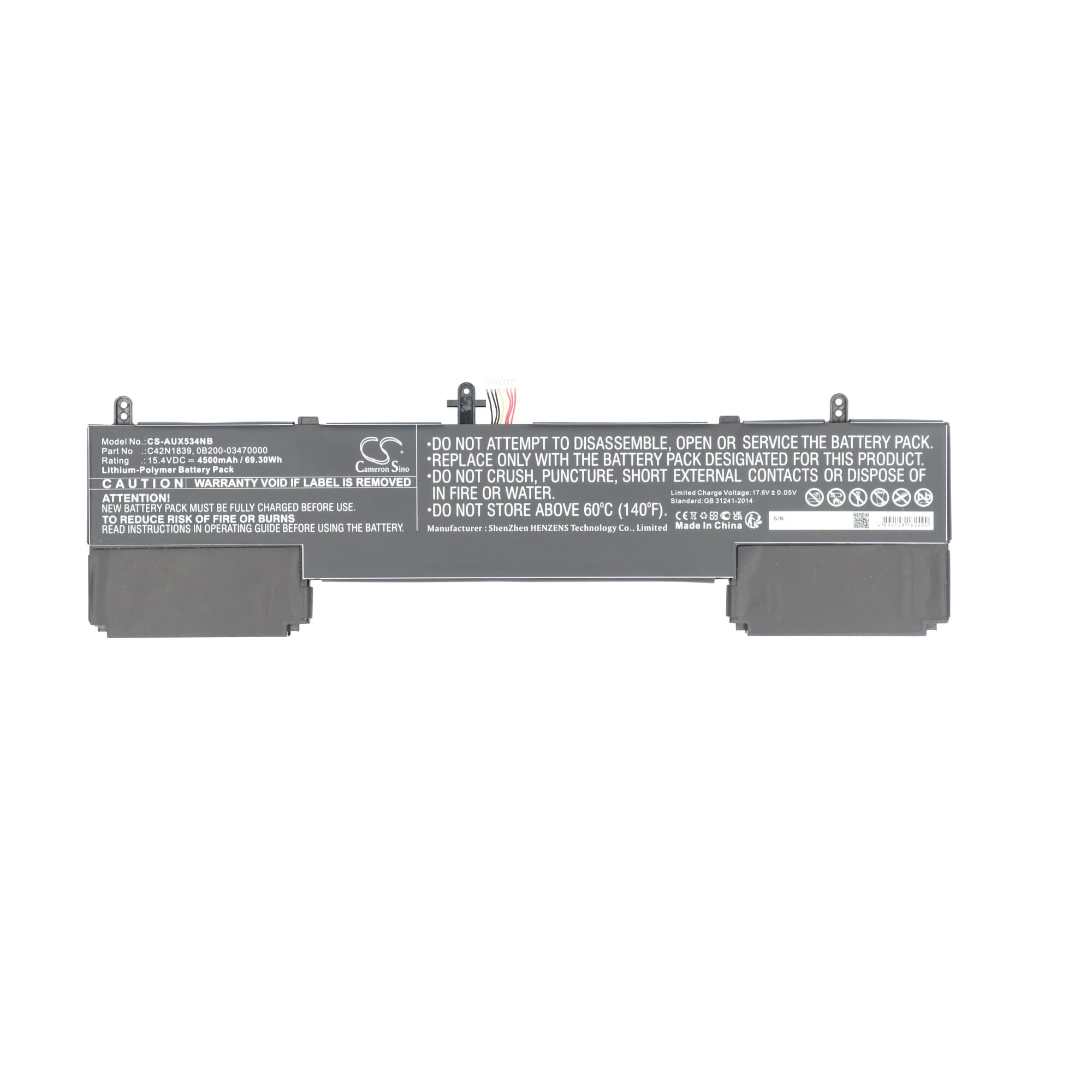 - Laptop Accu 4500mAh