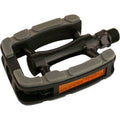 Union - pedalen 823aluminium zwart zwart grijze inleg bulk