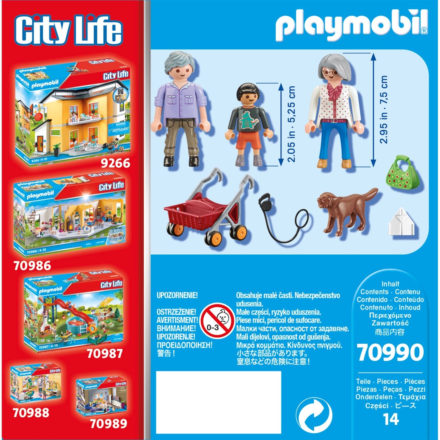 PLAYMOBIL City Life Grootouders met Kleinkinderen 70990
