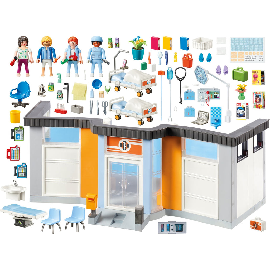 PLAYMOBIL PLAYMOBIL City Life Ziekenhuis met inrichting
